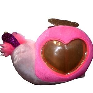 Collectible Rainbocorns Surprise Pink Plush Unicorn Snail, 12" by Zuru Inc